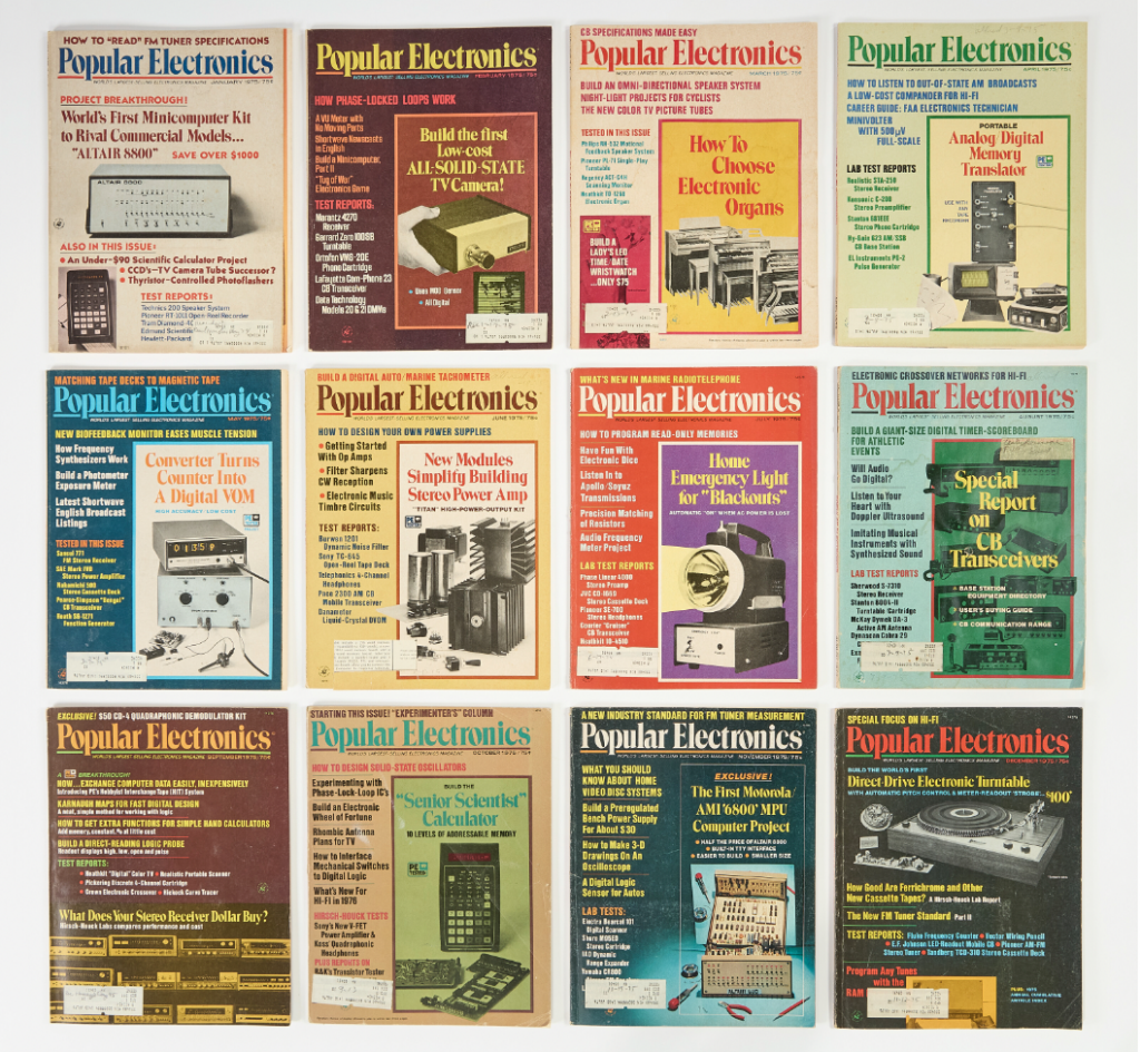 early editions of Popular Mechanics from late Microsoft cofounder Paul Allen's auction